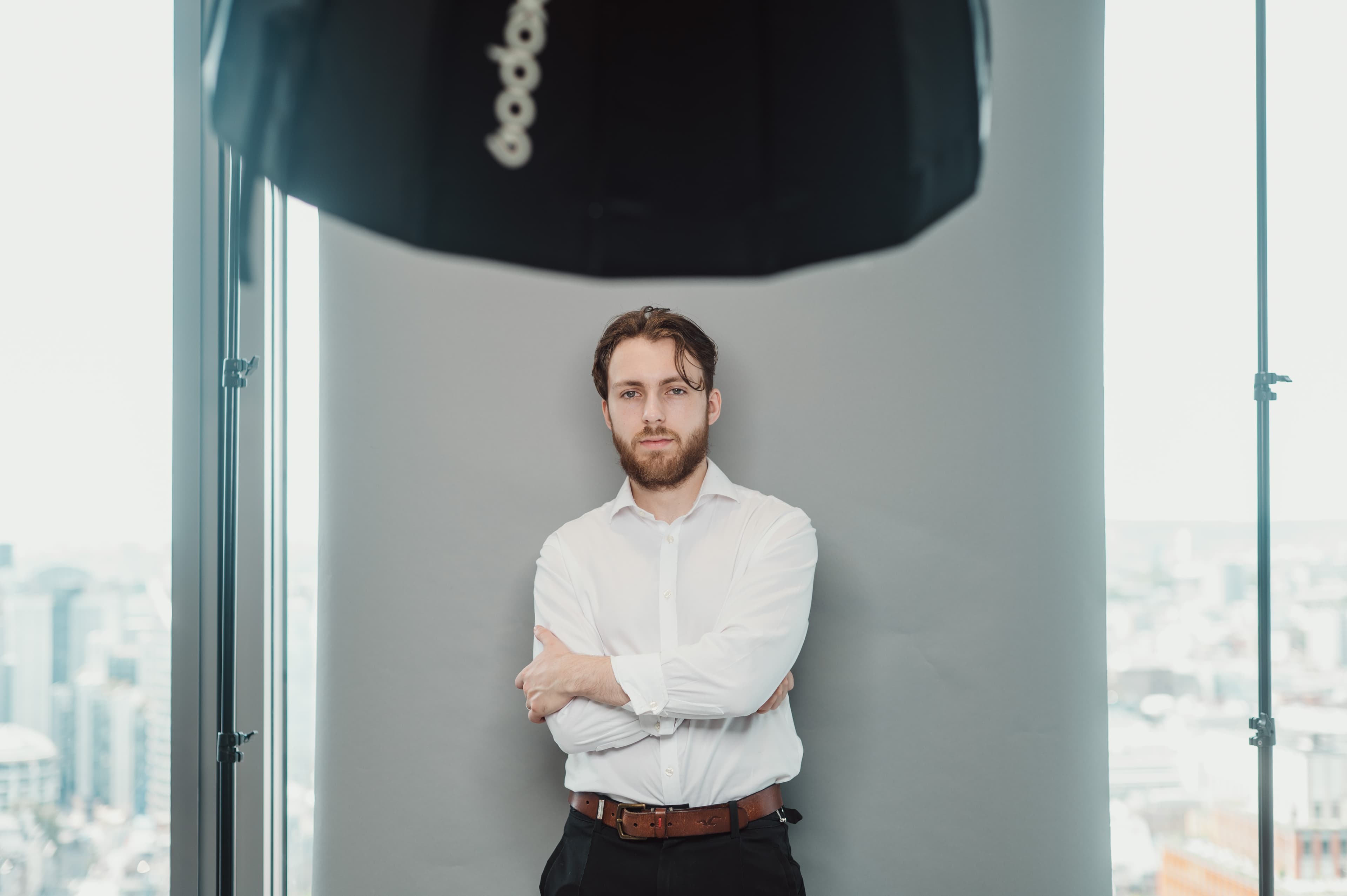 Portrait of the founder of Aventus AI
